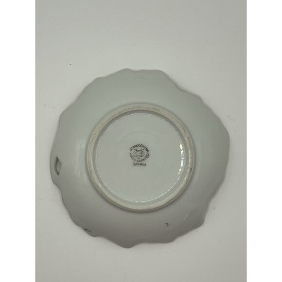 Vintage Ucagco Japan Hand Painted Plate Fruit Design Signed Wall Hang Decor - Picture 5 of 6